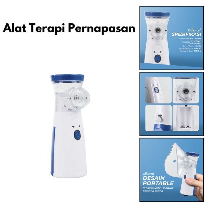 Jual TRFF Alat Terapi Pernapasan Handheld Inhaler Nebulizer Machine JSL ...