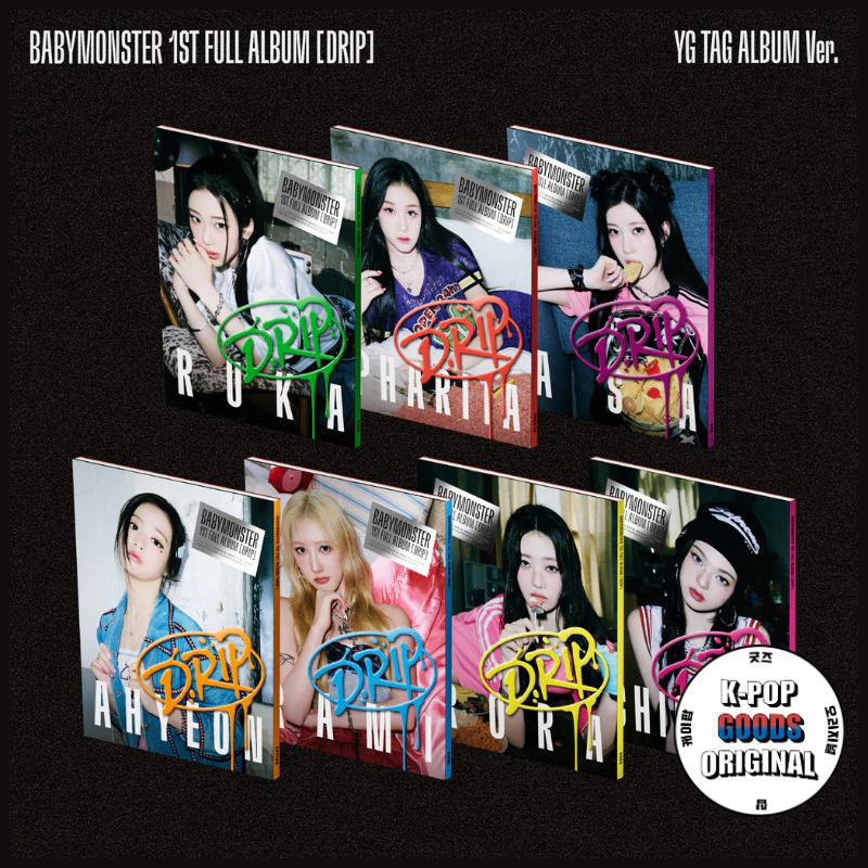 BABYMONSTER - 1ST FULL ALBUM [DRIP] YG TAG ALBUM VER