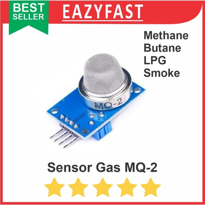 Jual Modul Sensor GAS LPG Asap MQ-2 Detector MQ2 Sensor Arduino ...