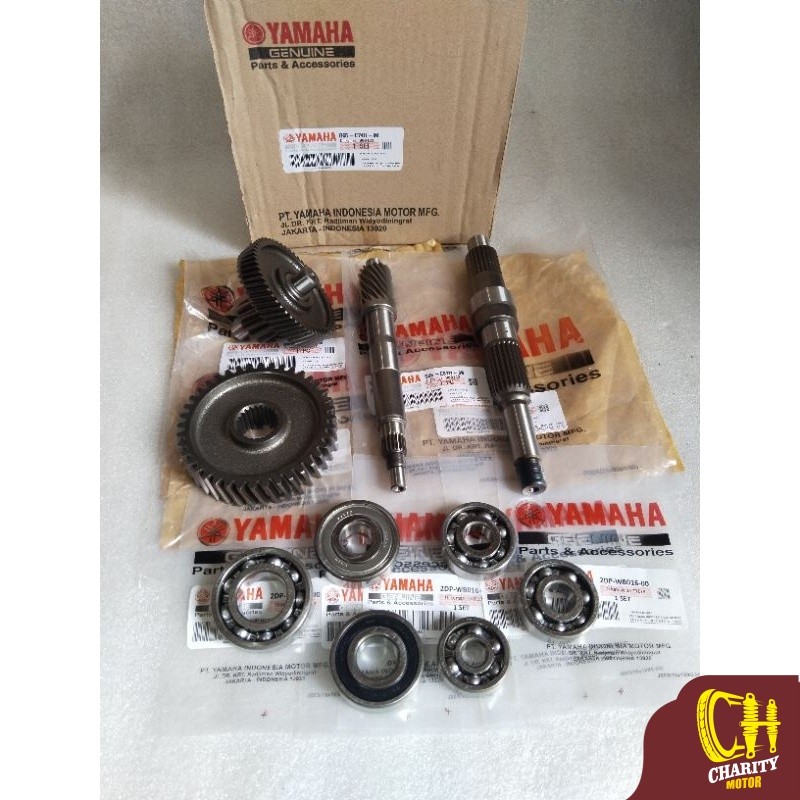 Jual GIGI RASIO PLUS BEARING GIGI RASIO SET AEROX 155 LEXI NMAX NEW ...