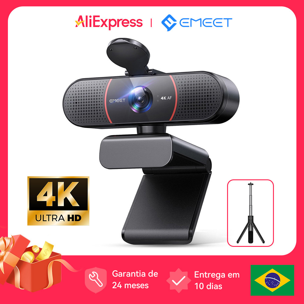 Jual 4K Webcam Streaming Web Camera EMEET USB Autofocus Mini Computer ...