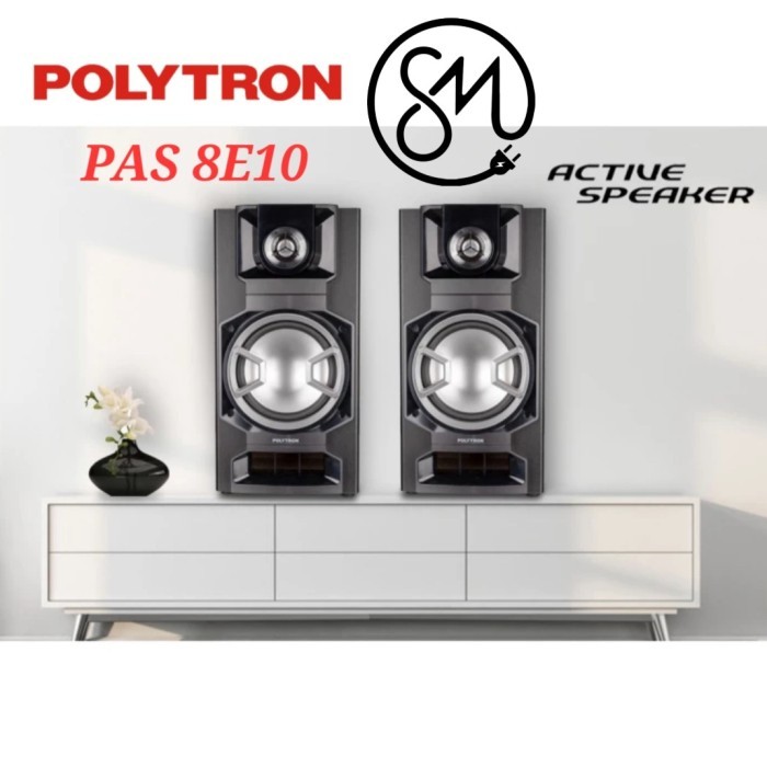 Jual Speaker Aktif Polytron PAS 8E10 Active 8 inch PAS8E10 Bluetooth ...