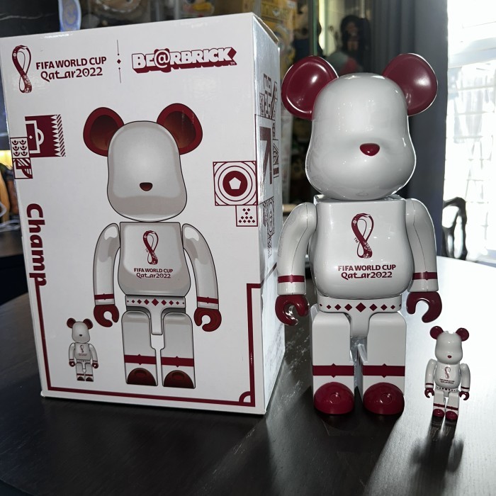 Bearbrick PIL Chrome Edition par Medicom Toy