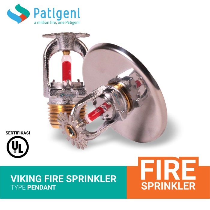 Jual Fire Sprinkler Pendent 68 C Viking VK102 | Shopee Indonesia