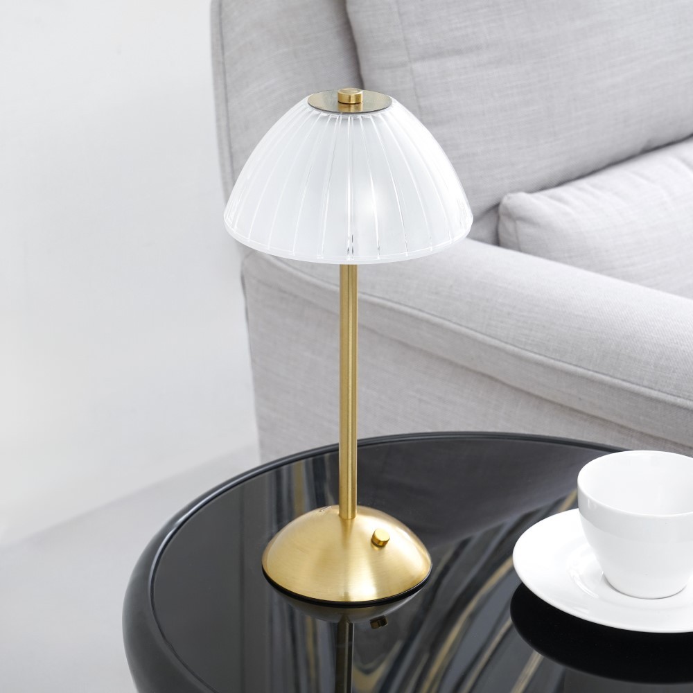 Jual Informa Doona Lampu Meja Mini Rechargeable - Gold Decorative Table ...