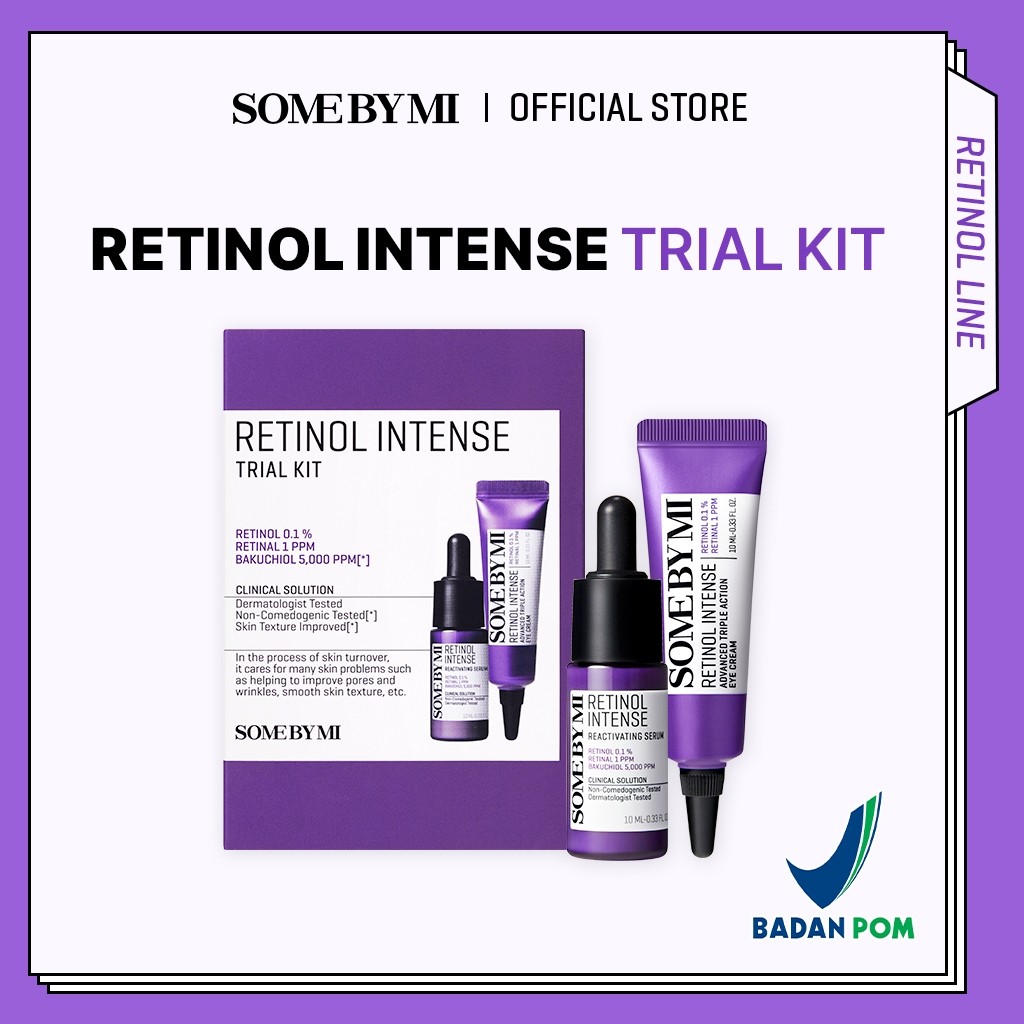 Jual gh64gb SOME BY MI Retinol Intense Trial Kit(Retinol Eyecream 10ml ...