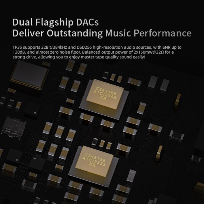 Jual EPZ TP35 / TP35 PRO Dongle DAC Dual CS43198 Chip Amplifier ...