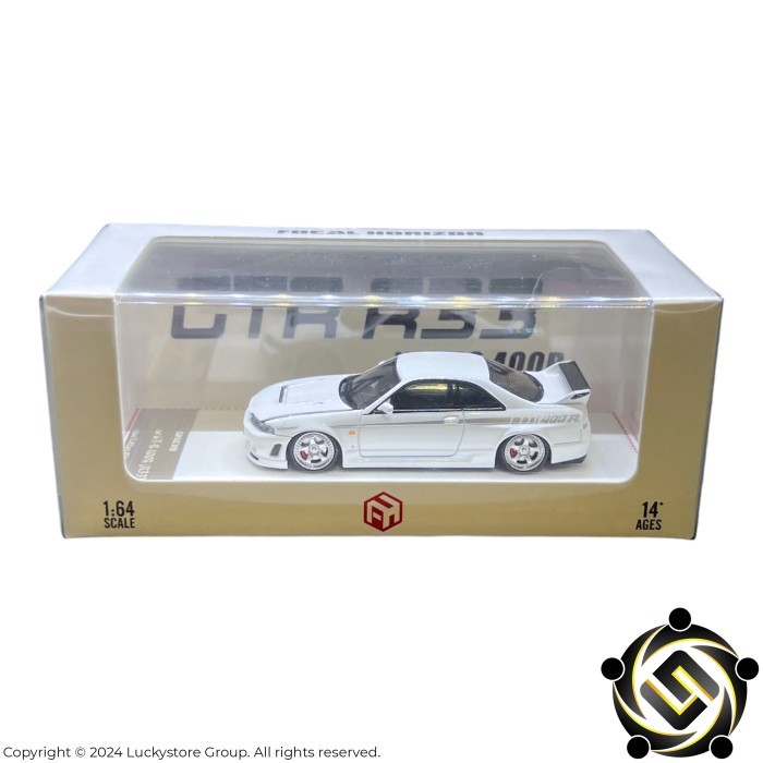 ミニカー Nismo 400R White 1/43 NISSAN GT-R R33 NISMO 400R - WHITE (Diecast Car