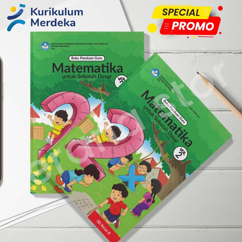 Jual Matematika Kelas 2 SD – Buku Siswa Kurikulum Merdeka Volume 2 ...