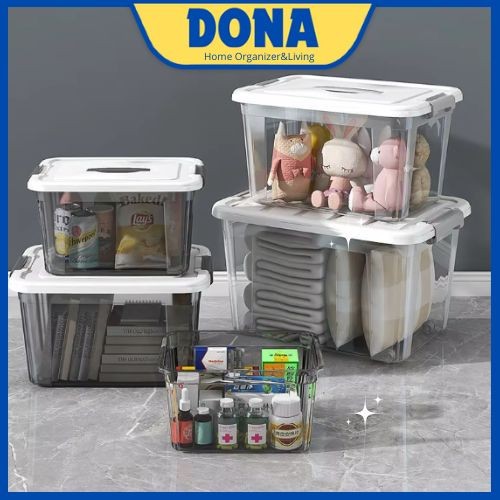 Jual Container Box Storage Organizer Box D80/Tempat Penyimpanan ...