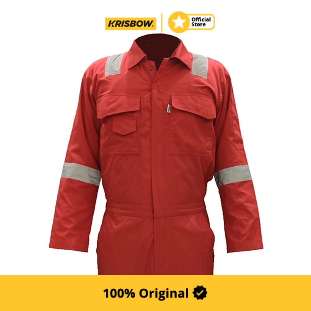 Jual Krisbow Ukuran M Coverall Wearpack Srwprd1 - Merah | Shopee Indonesia