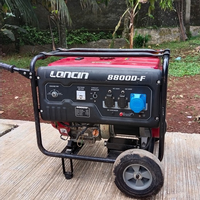 Jual Mesin Genset Generator Penerangan Loncin 8800-f Bantar Gebang ...