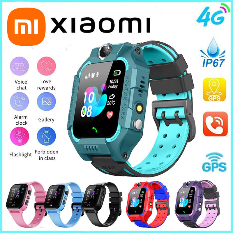 Jual Xiaomi Kids 4G Smart Watch SOS GPS Location Sim Card Call Child ...