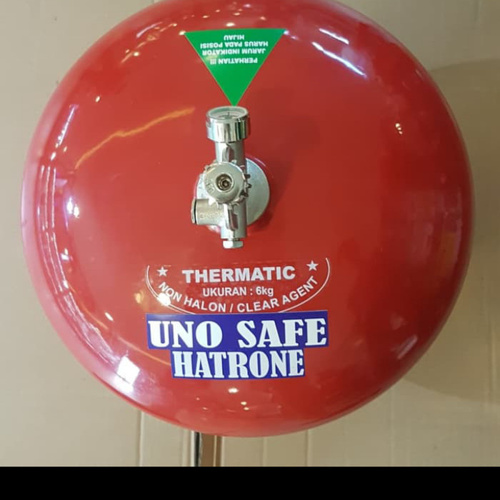 Jual ALAT PEMADAM API OTOMATIS THERMATIC LIQUID GAS BERSIH HATRONE 6KG ...