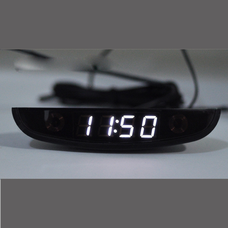 Jual LED Automotive Car Electronic Clocks WatchesThermometer Voltmeter ...