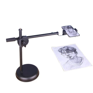 Penyangga Live Streaming Tripod Overhead Stand Hp Tipe FM74 Tripod Konten Kreator Mudah Praktis