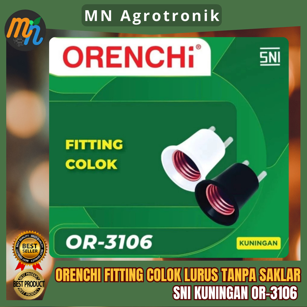 Jual FITTING COLOK HITAM ORENCHI | Shopee Indonesia