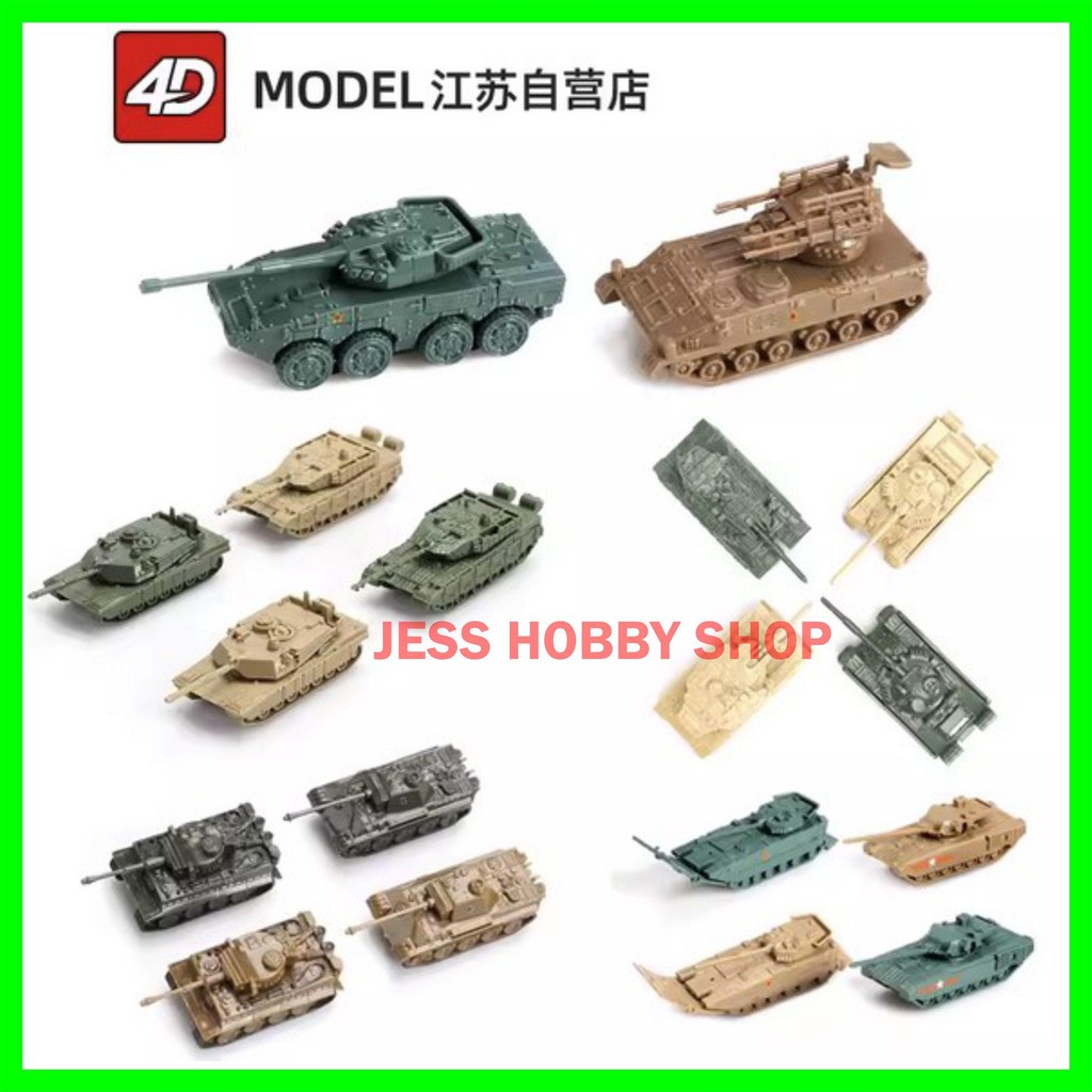 Jual Miniatur 1/144 Tank T-80 Uni Soviet Rusia Main Battle Tank T80 4D ...