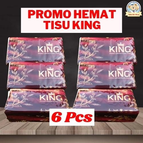 Jual ( Paket promo 6 pack) Tissue 180 sheet 2 ply / promo tissue 6 pack ...