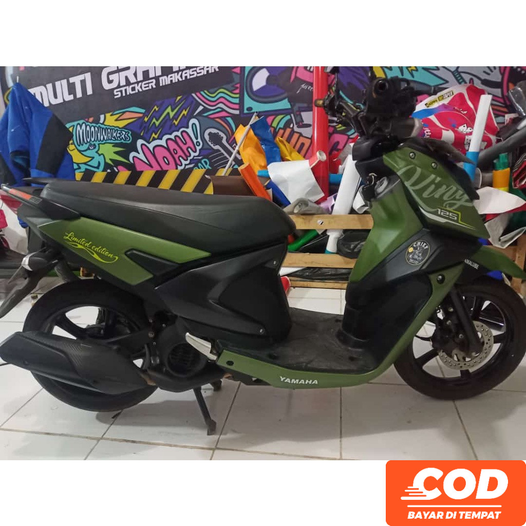 Jual Stiker X ride Decal Motor Yamaha Xride FullBody Sticker X-ride 125 ...