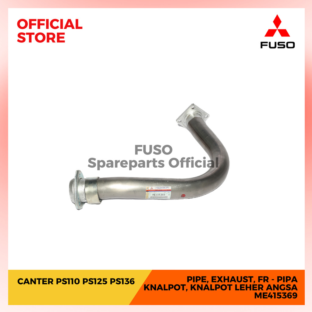 Jual Fuso Pipe, Exhaust, Fr - Pipa Knalpot Leher Angsa - Canter PS110 ...
