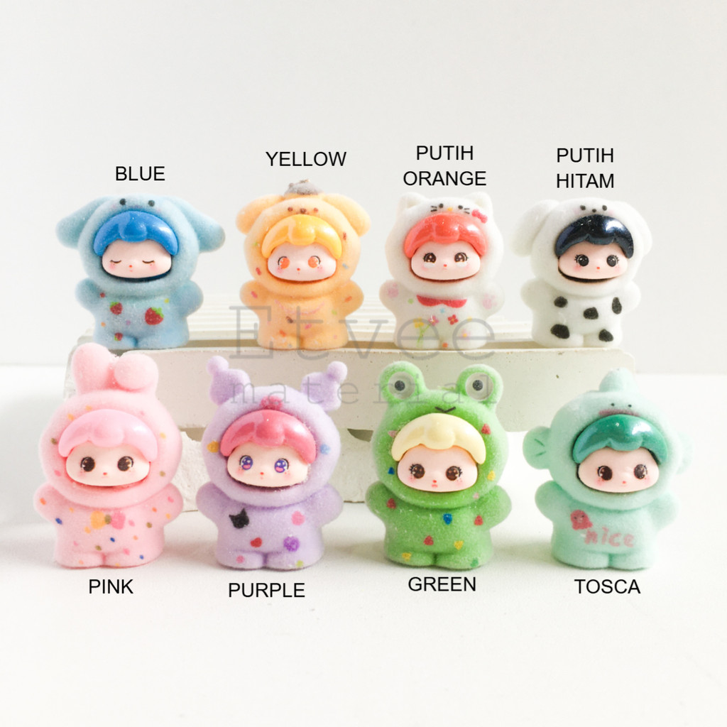 Jual Manik mote bulu 3D fur bead Dimoo Pucky hacipupu popmart bao ao ...