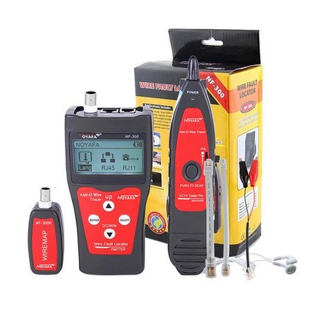Jual WIRE FAULT LOCATOR Wire Tracker CABLE TESTER TRACER NOYAFA NF-300 ...