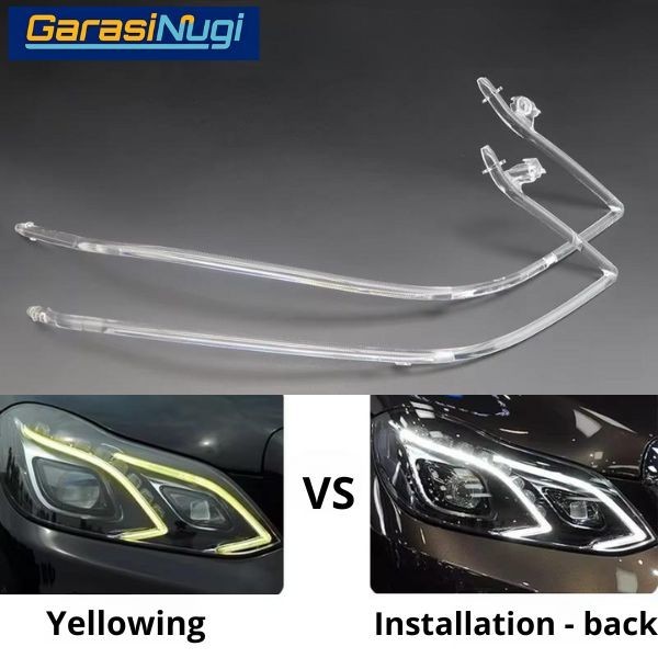 Jual Sein DRL Guide Mercy W212 Facelift LED Eyebrow Light Lampu Alis ...