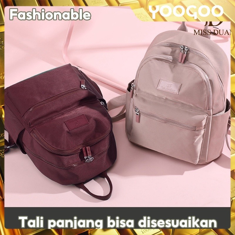 Jual YooGooTas backpack / tas ransel / ransel warna warni / ransel ...