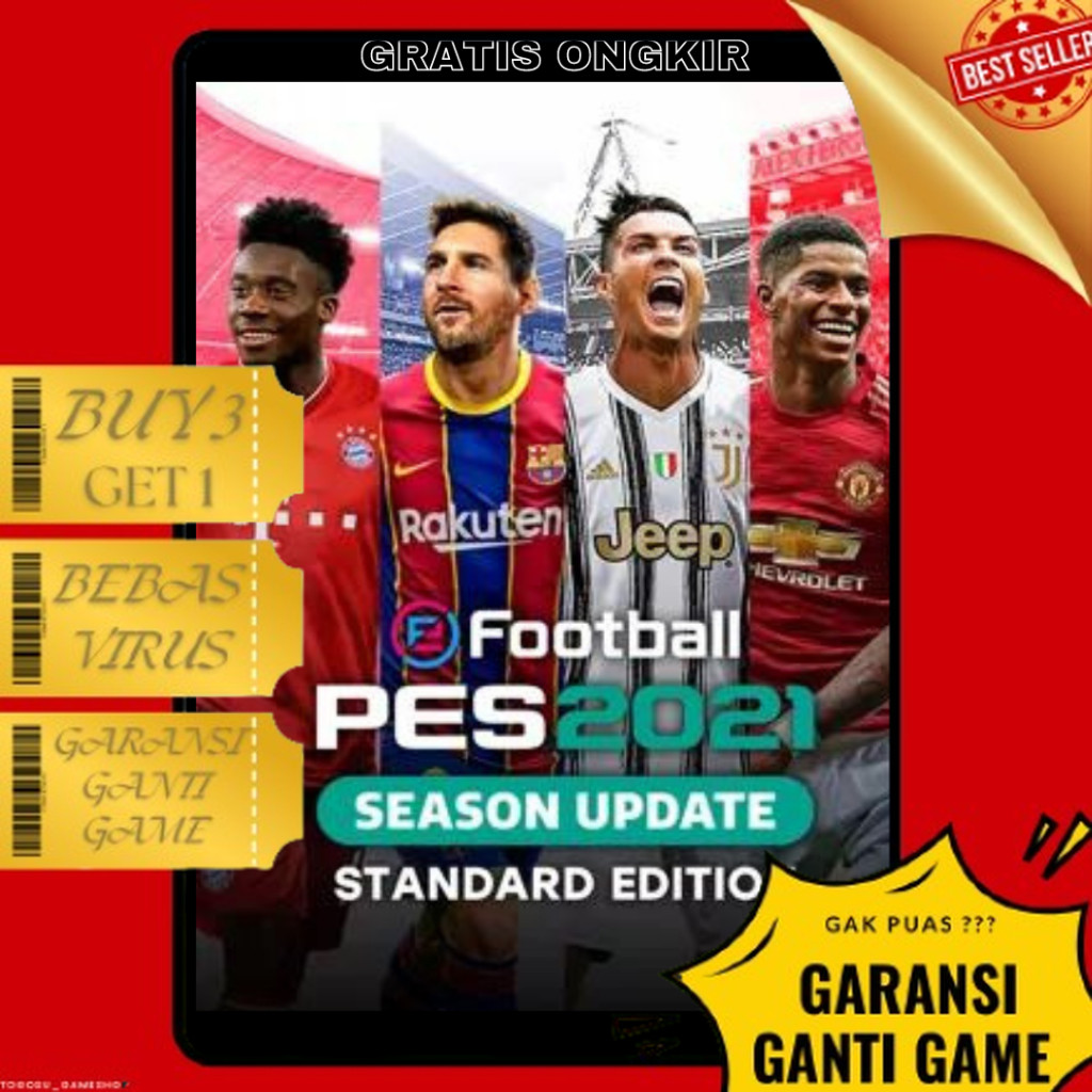 Jual PRO EVOLUTION SOCCER 2021 - PES 2021 - GAME LAPTOP - LINK DOWNLOAD ...