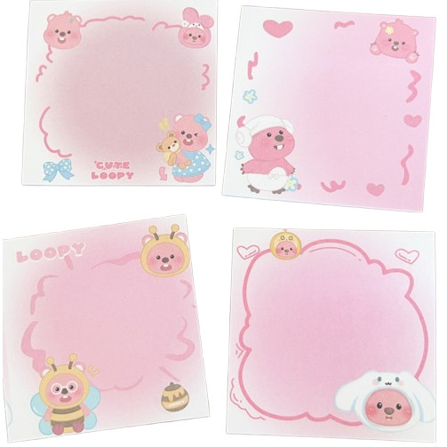 Jual J2 - Sticky notes hanyodon Memo tempel note cute cartoon loopy ...