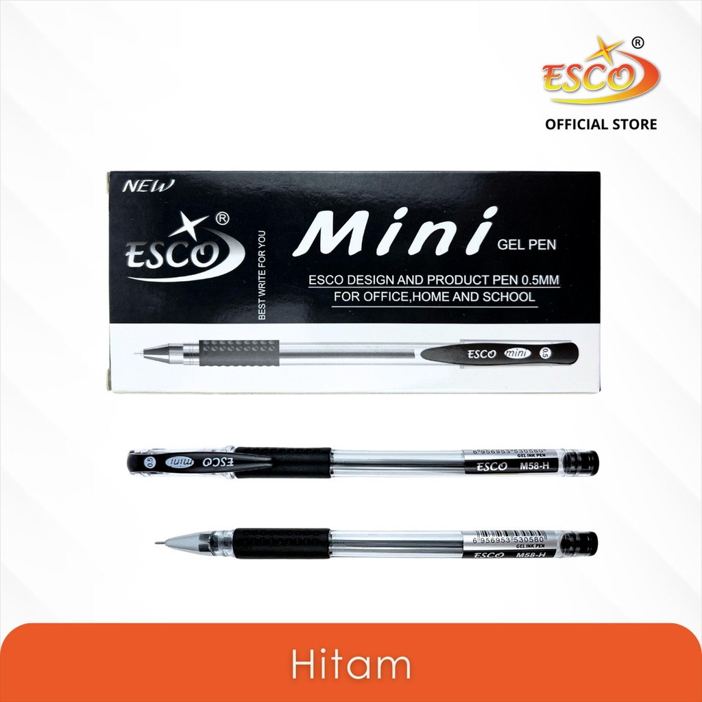 Jual Esco Mini Gel Pen mm Isi 12 Pcs M-58 Shopee Indonesia