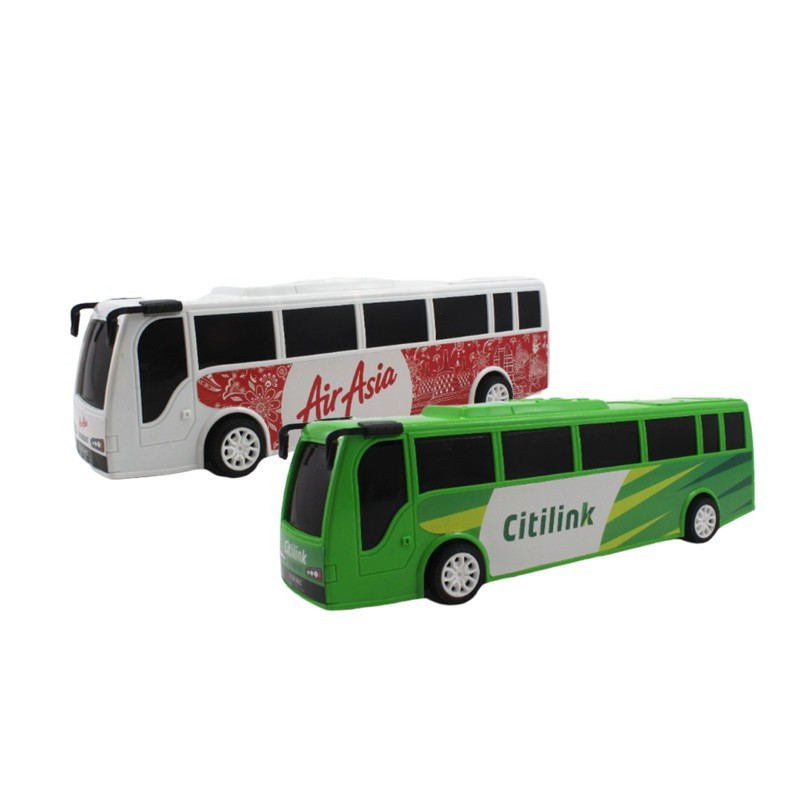 Jual Mainan kendaraan Bus polisi Bus transjakarta Friction RKC 2041-1/4 ...