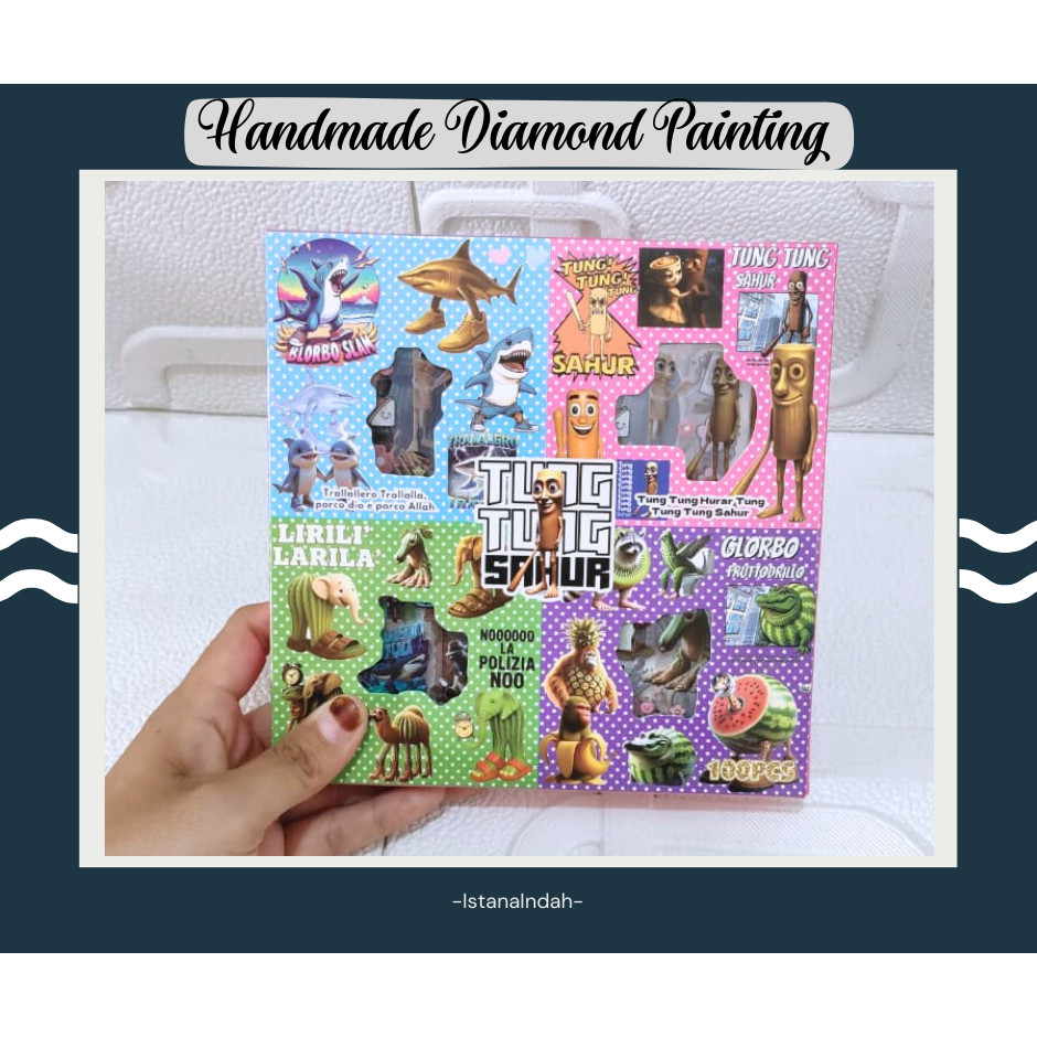Jual STIKER BOX 2D ANOMALI WATERPROOF ISI 100 LEMBAR | Shopee Indonesia