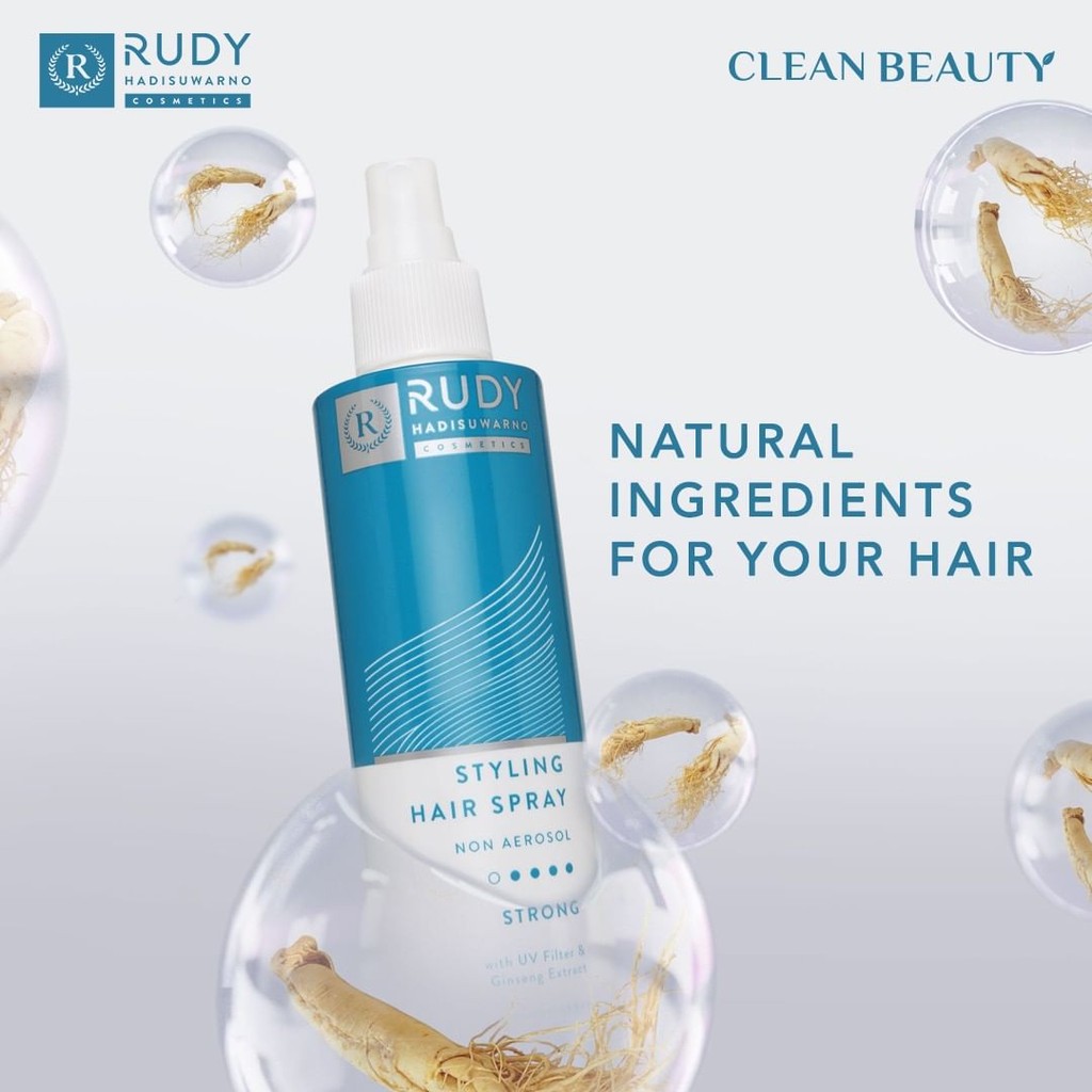 Jual Rudy Hadisuwarno Hair Spray Non Aerosol Strong 200 ml - RHC | Man ...