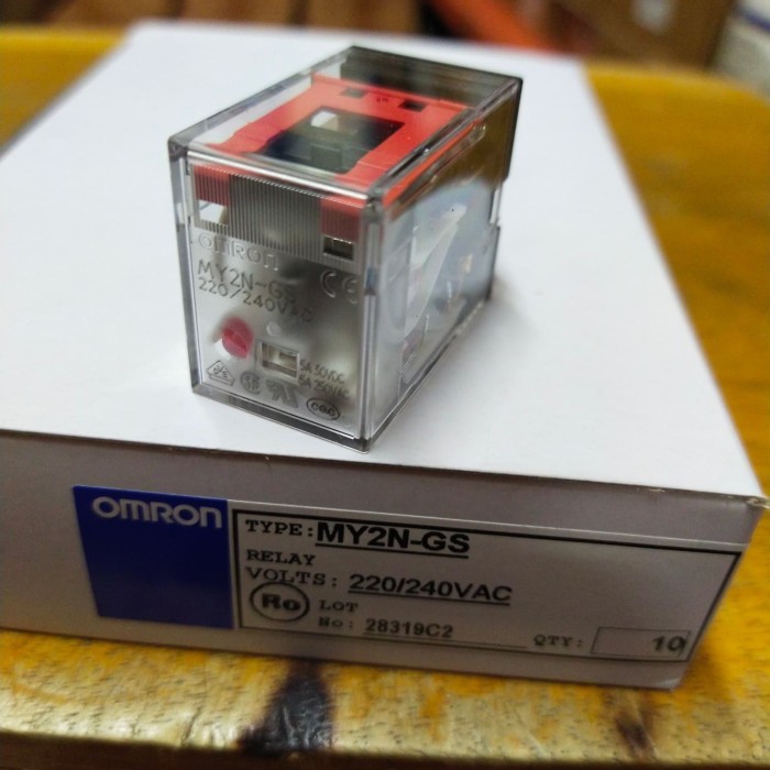 Jual JS88 RELAY MY2N-GS 220 VAC OMRON | Shopee Indonesia
