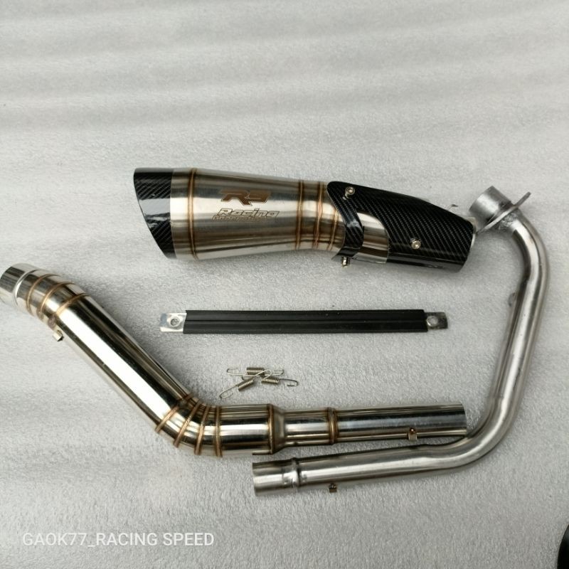 Jual Knalpot Racing R9 H2 Tameng Cbr150r Cb150r R15 Vixion Byson xabre ...