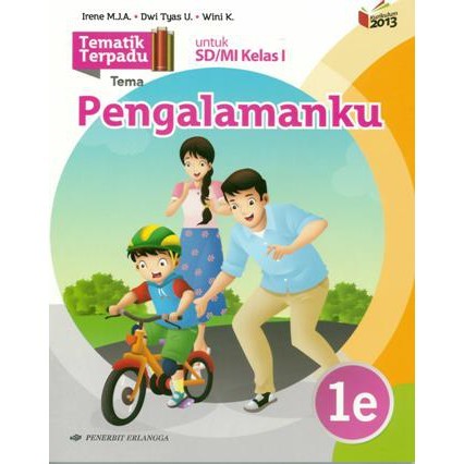 Jual BUKU TEMATIK TERPADU KELAS 1 SD JILID 1E KURIKULUM 2013 REVISI ...