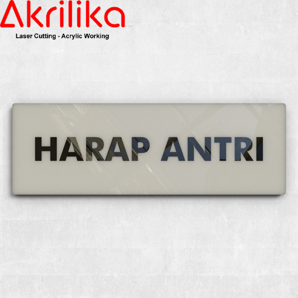 Jual AKRILIK SIGNBOARD/SIGNAGE/WARNING SIGN 