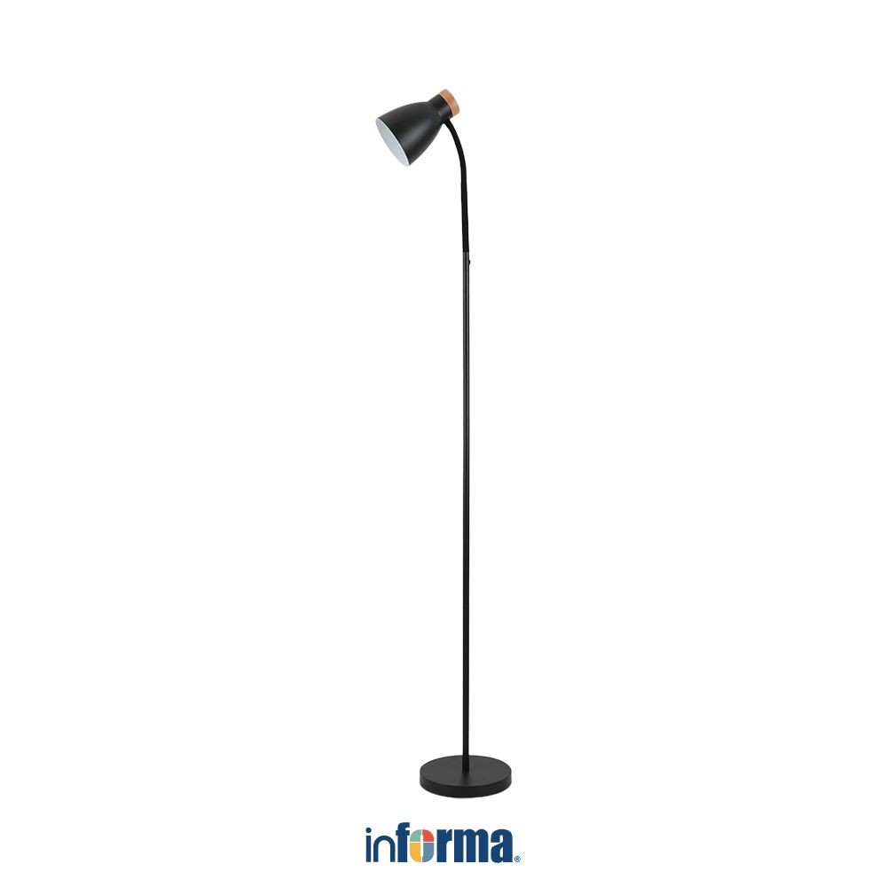 Jual Informa Gia Lampu Lantai - Abu-Abu/Hitam Standing Floor Light ...