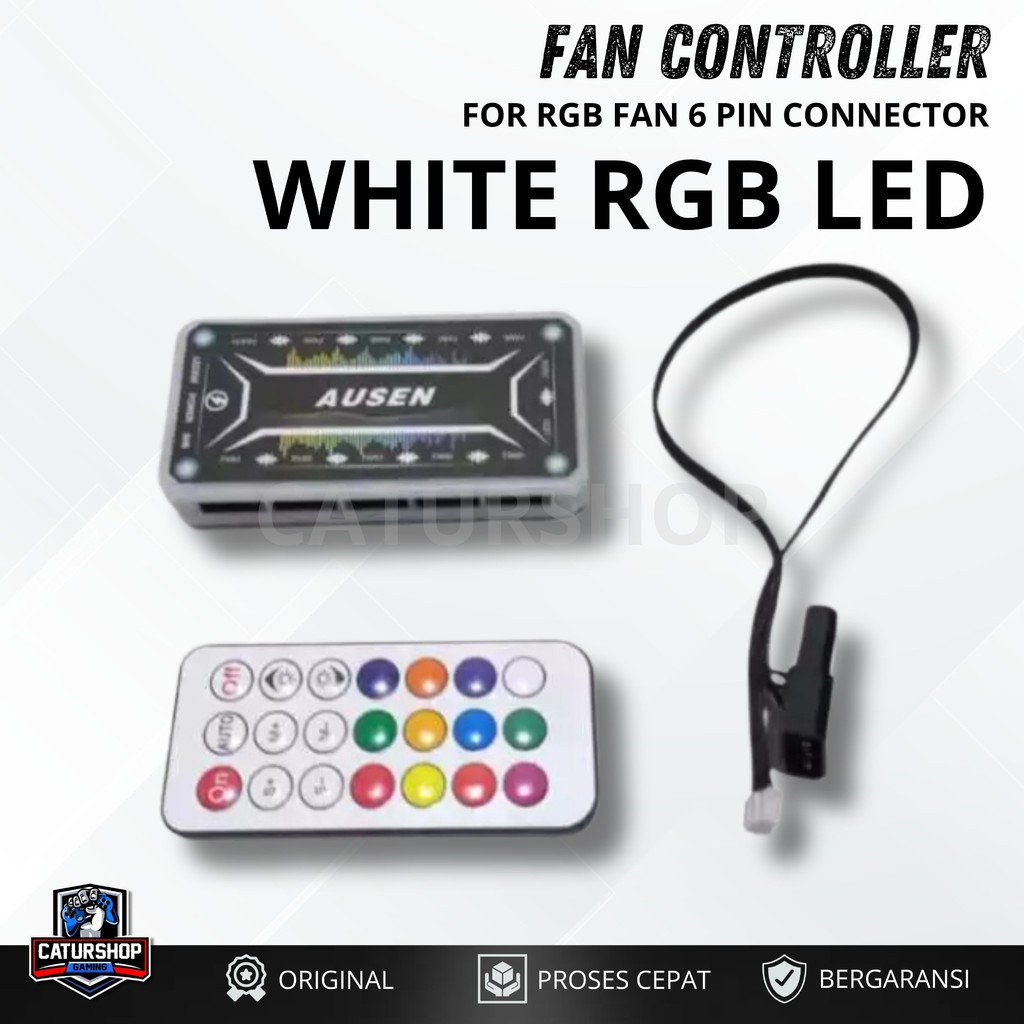 Jual Remote dan Controller untuk Fan Casing RGB 10 port Fan Case ...