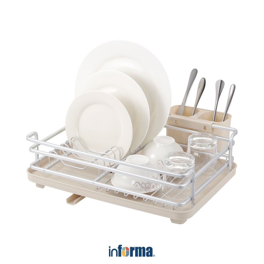 Jual Informa Viggo Rak Piring - Abu-Abu Dish Rack Tempat Peralatan ...