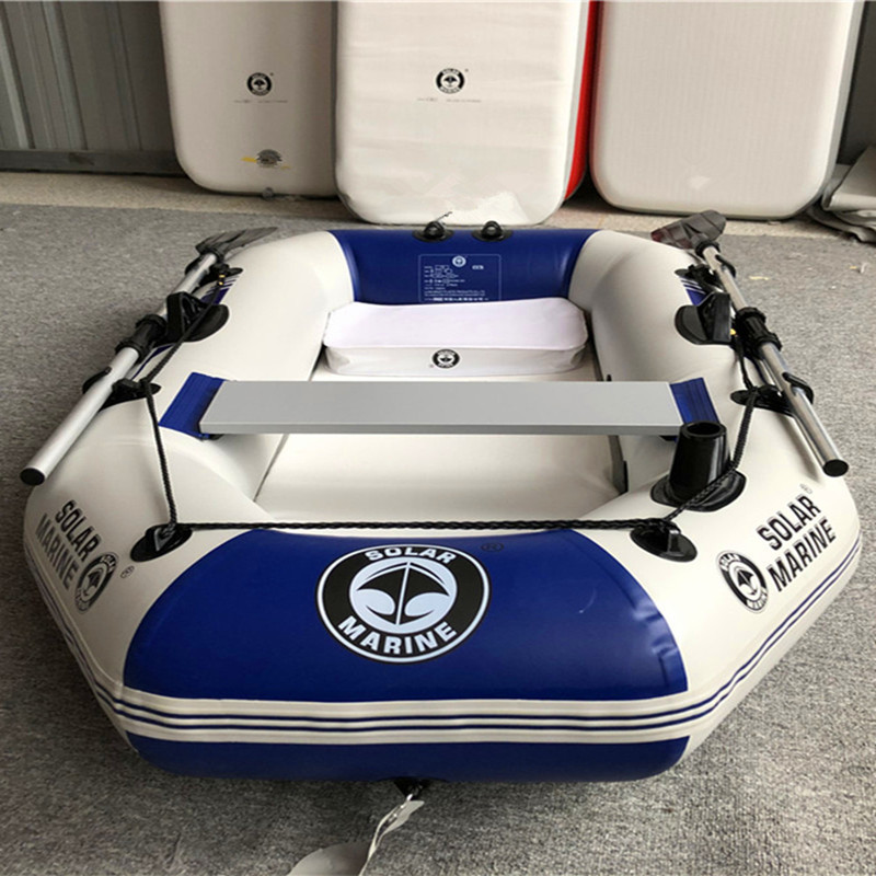 Jual 1 Person 175 Cm Rowing Inflatable PVC Fishing Boat Kayak Canoe ...