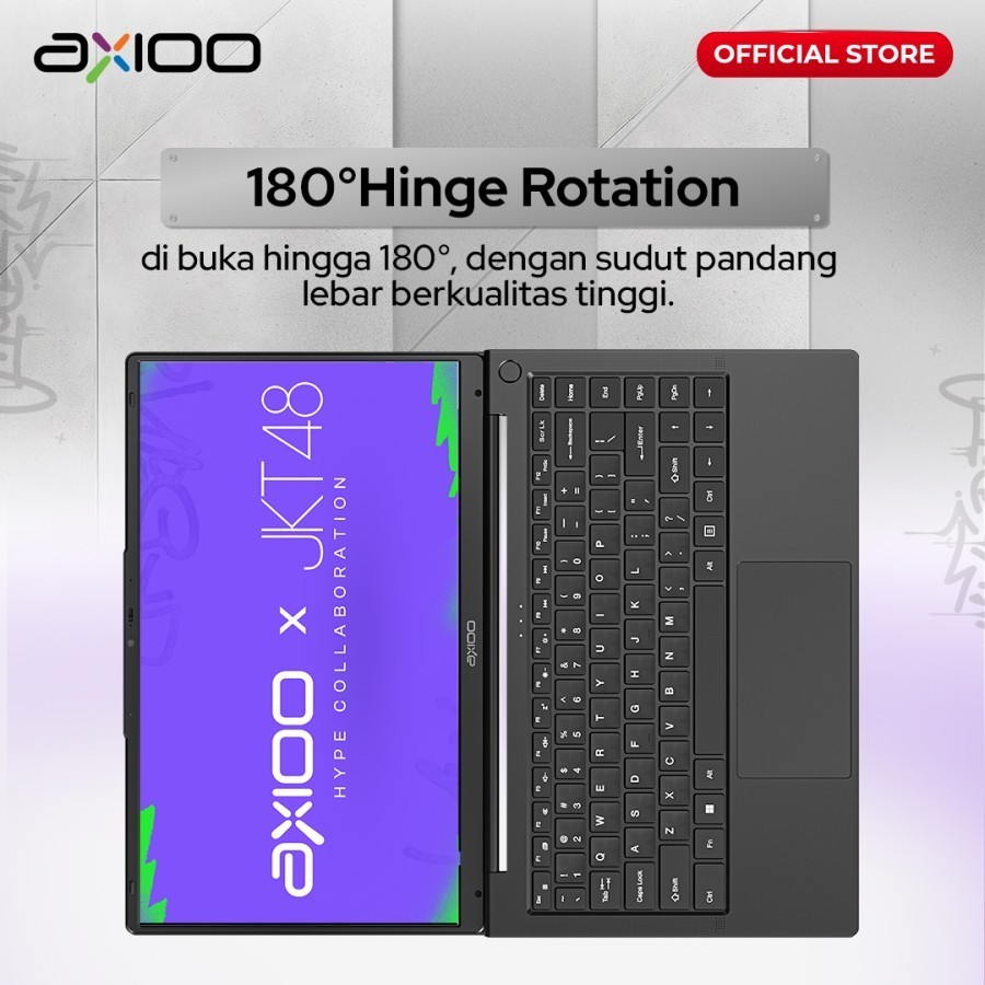 Jual AXIOO Mybook HYPE 5 G12 Core i5 1235U 16GB 512GB W11 Black ...