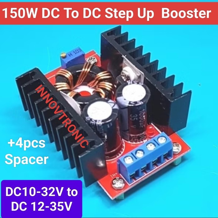 Jual Module Charger/Boost Step Up DC 10-32V to 12-35V 150W. | Shopee ...