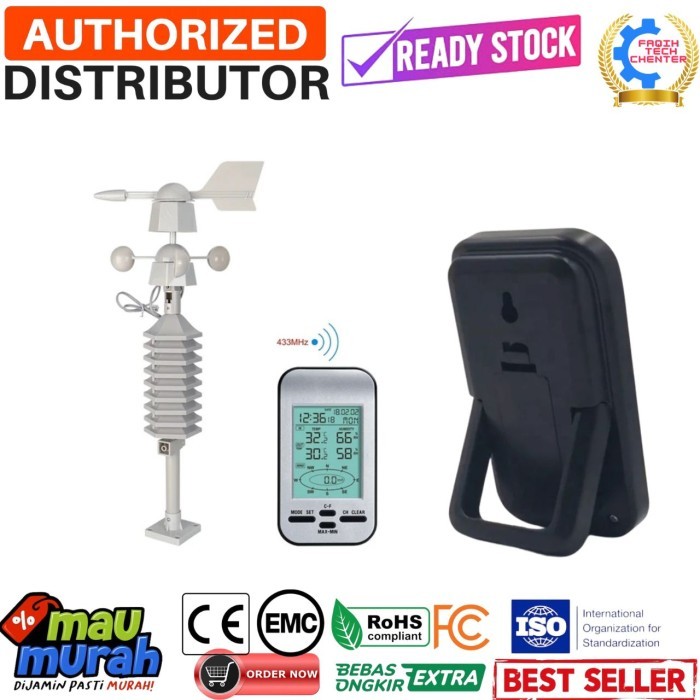 Jual PRO Digital Anemometer Weather with Wind Speed angin cuaca test ...