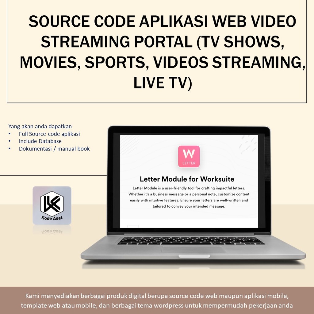 Jual SOURCE CODE APLIKASI WEB VIDEO STREAMING PORTAL (TV SHOWS, MOVIES ...