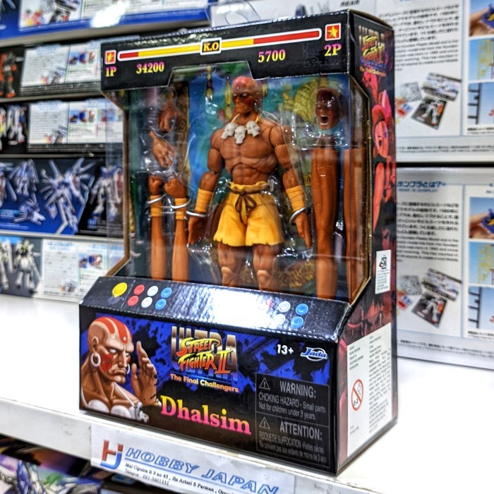 Ultra Rue de Combat II Dhalsim 15.2cm Figurine Jada 253252030