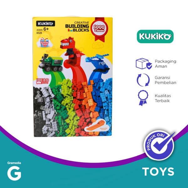 Jual Kukiko Creative Build Bricks 1000Pcs 8528 | Shopee Indonesia