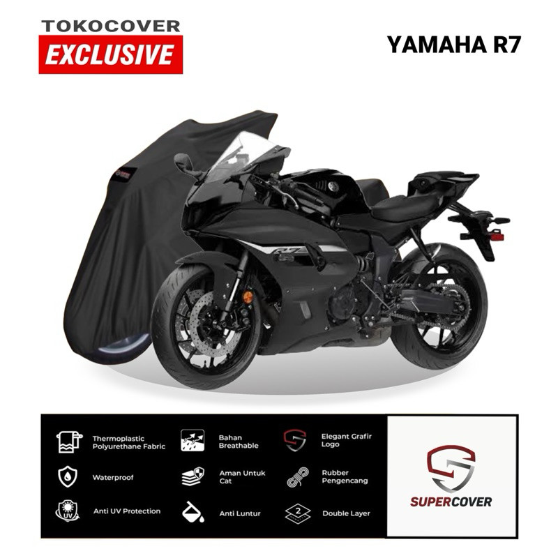 Jual Cover Motor Sarung Motor Yamaha R7 new old Supercover | Shopee ...